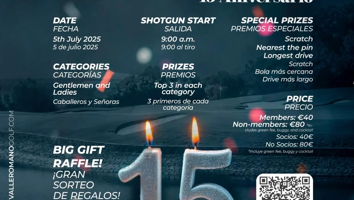 Torneo 15 aniversario Valle Romano