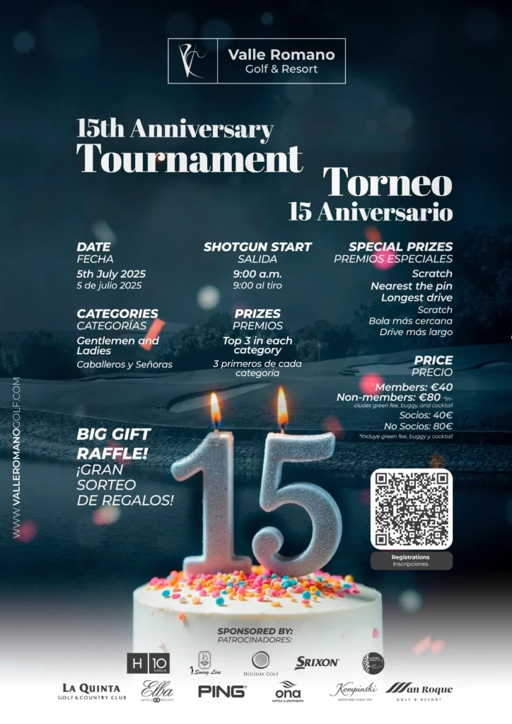 Torneo 15 aniversario Valle Romano