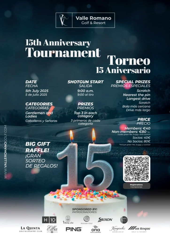 Torneo 15 aniversario Valle Romano